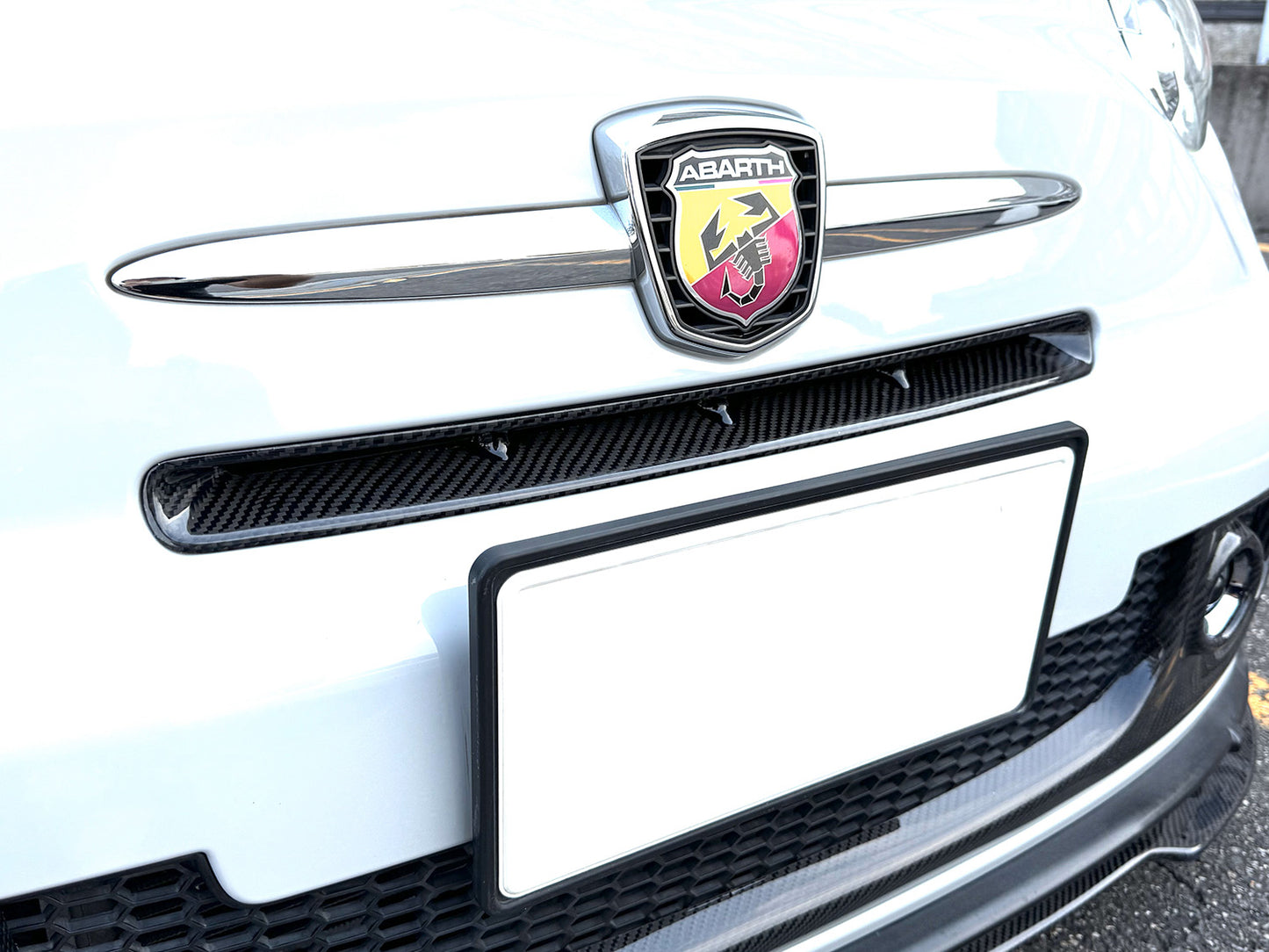 ABARTH500 フロントインテークガーニッシュ シリーズ3