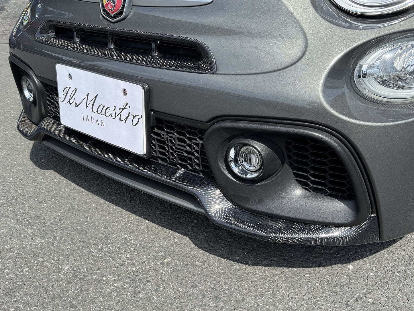 ABARTH500 フロントバンパーガーニッシュ シリーズ4~