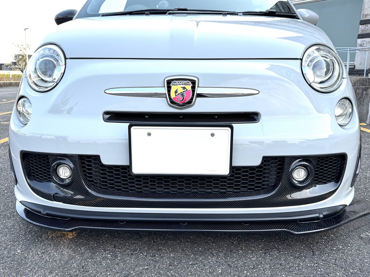 ABARTH500 フロントバンパーガーニッシュ シリーズ3