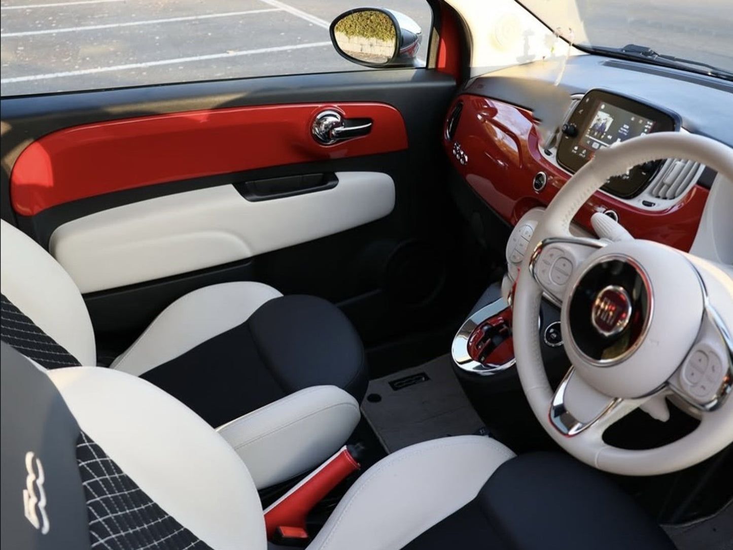 FIAT500 ABARTH500 ドアパネルプレート カラードタイプ