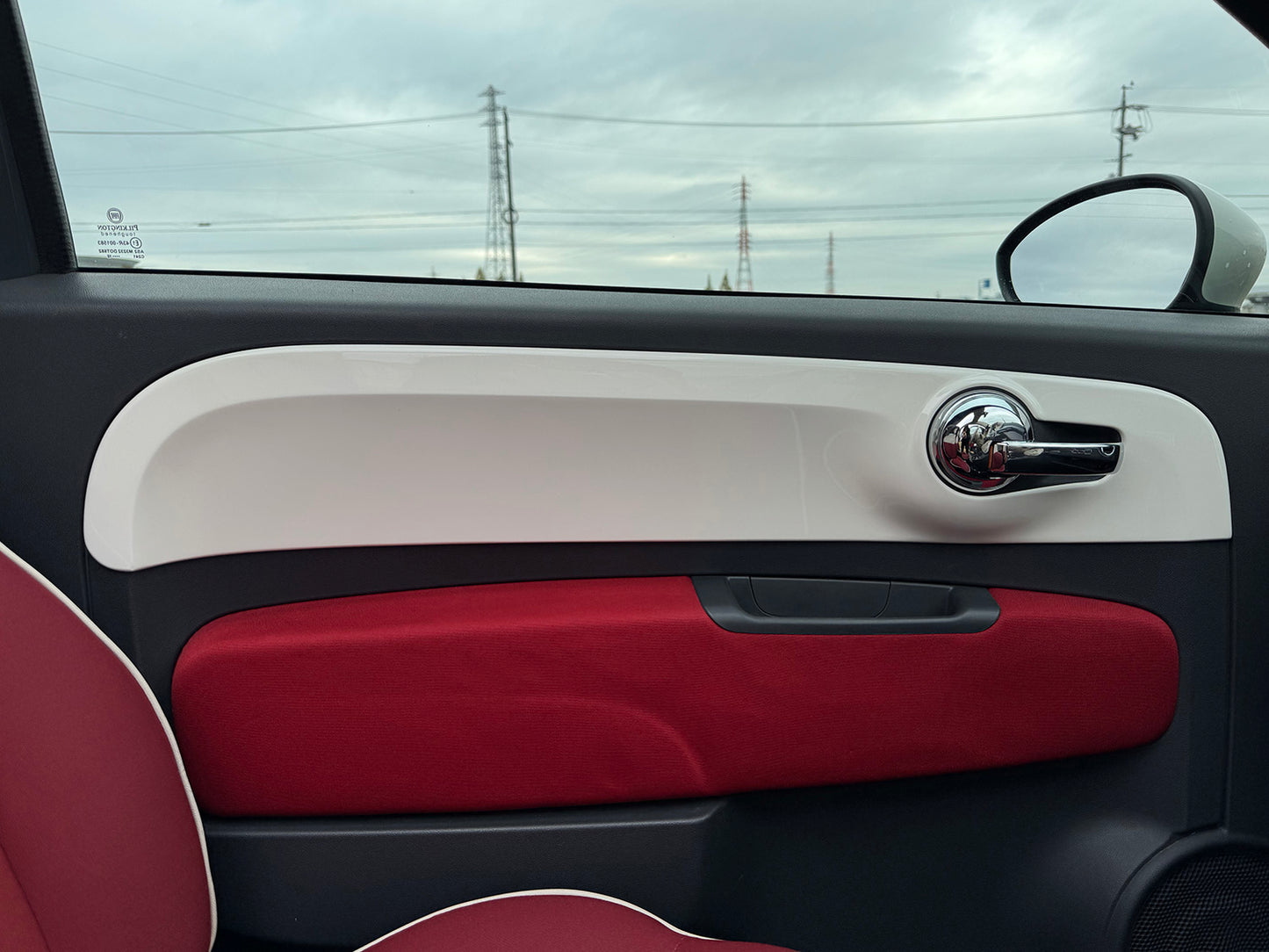 FIAT500 ABARTH500 ドアパネルプレート カラードタイプ