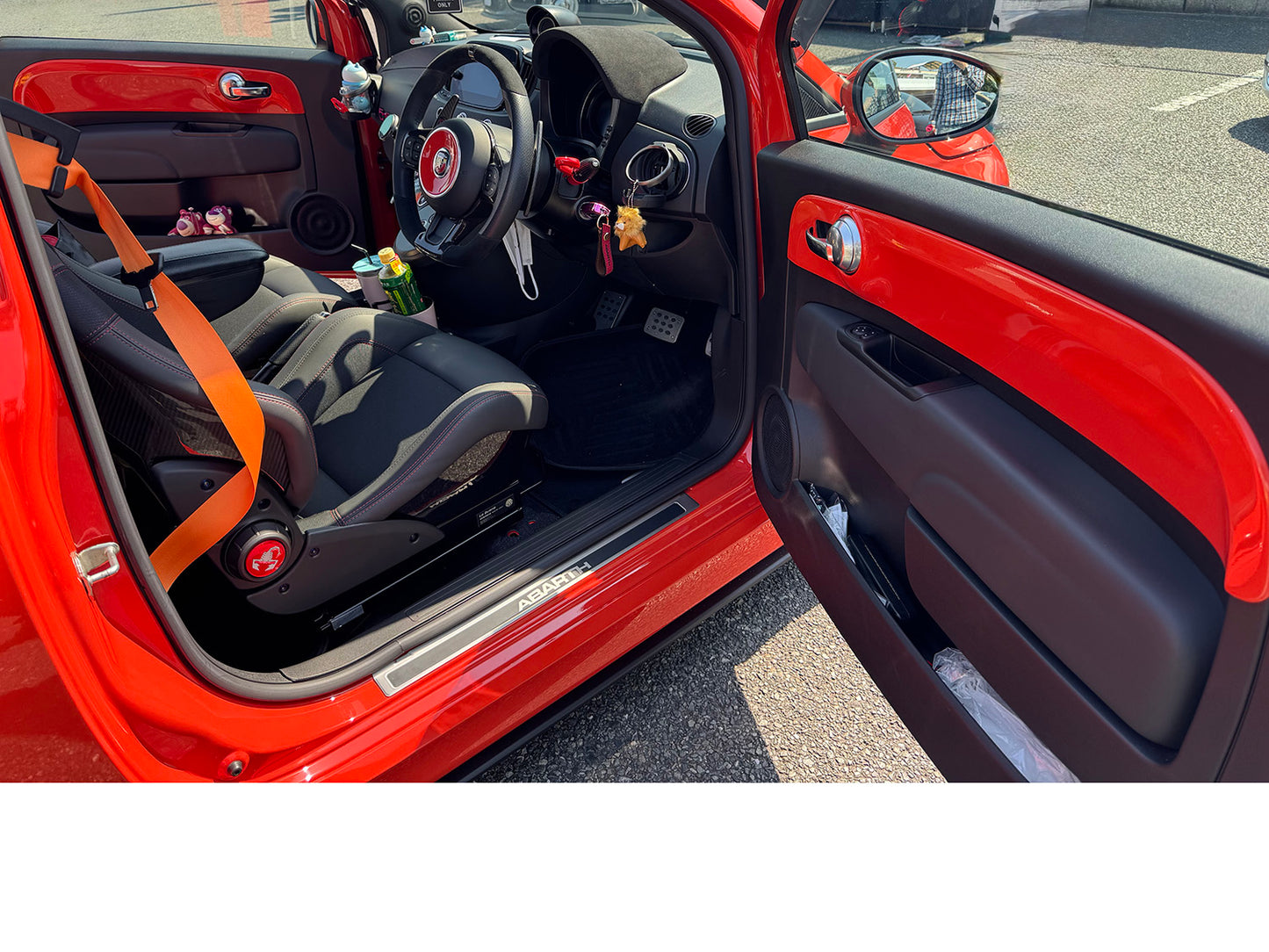 FIAT500 ABARTH500 ドアパネルプレート カラードタイプ