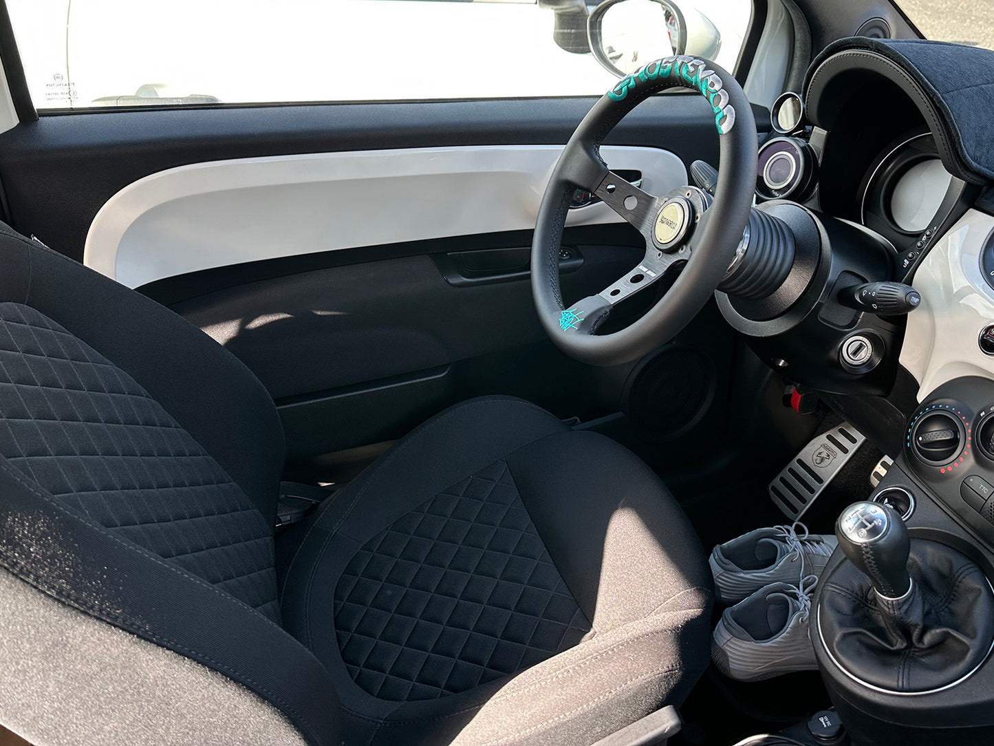 FIAT500 ABARTH500 ドアパネルプレート カラードタイプ