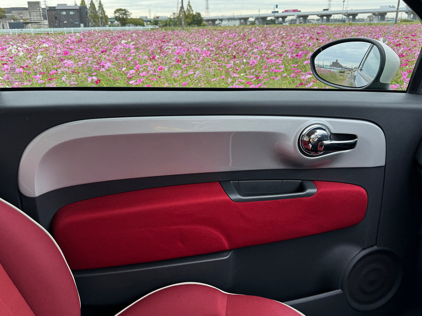 FIAT500 ABARTH500 ドアパネルプレート カラードタイプ