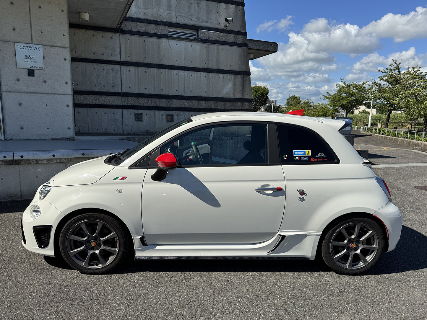 ABARTH500 フロントフェンダーダクト 全シリーズ
