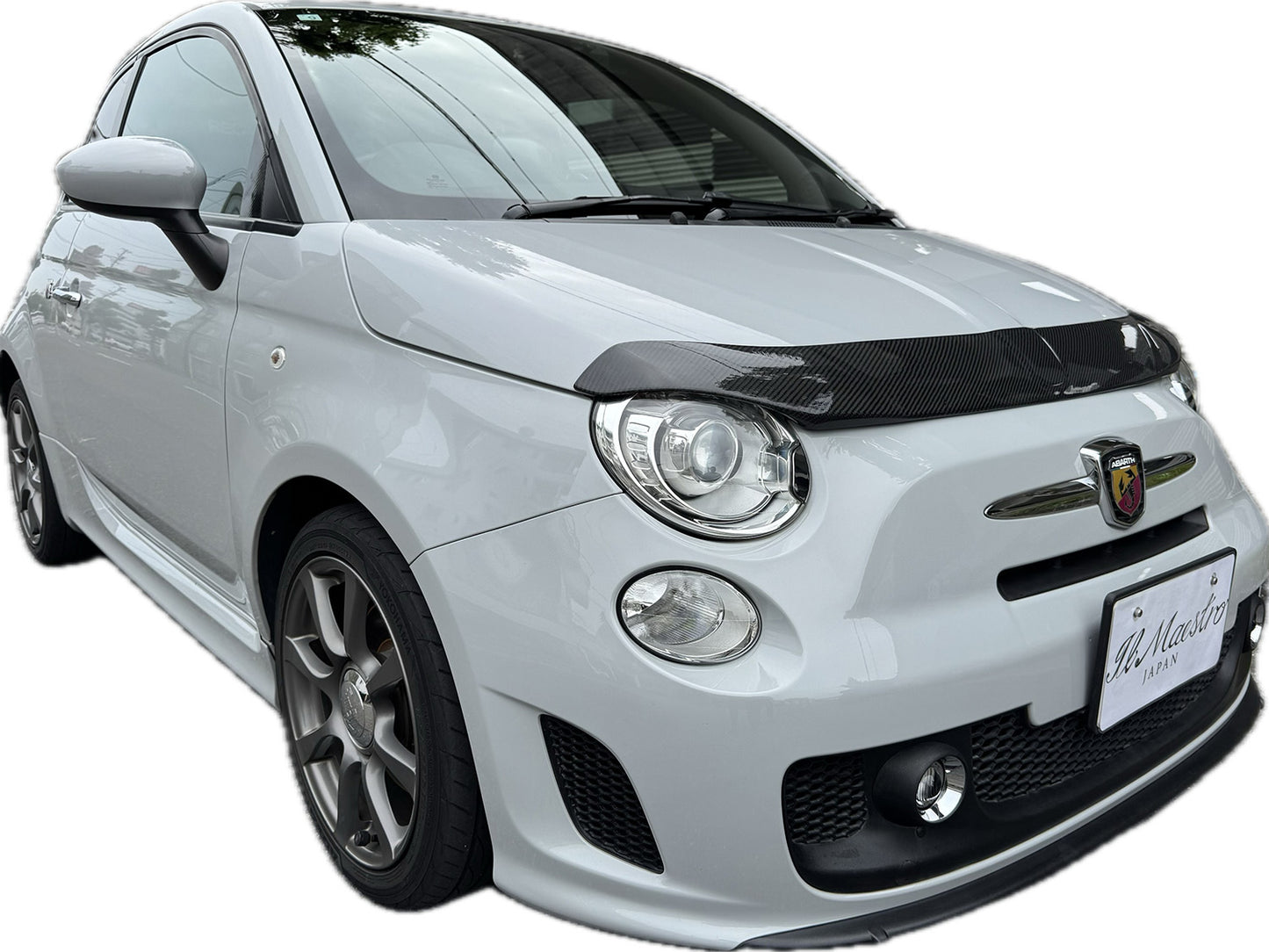 FIAT500 ABARTH500 ボンネットノーズガーニッシュ 全シリーズ
