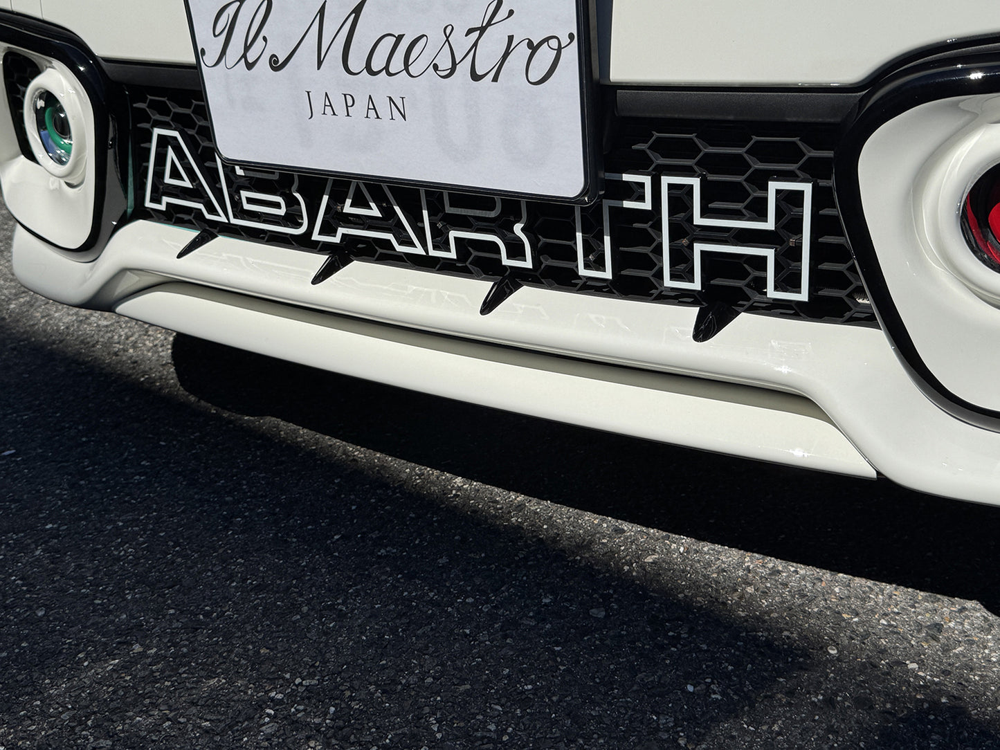 ABARTH500 フロントセンターガーニッシュ シリーズ4~