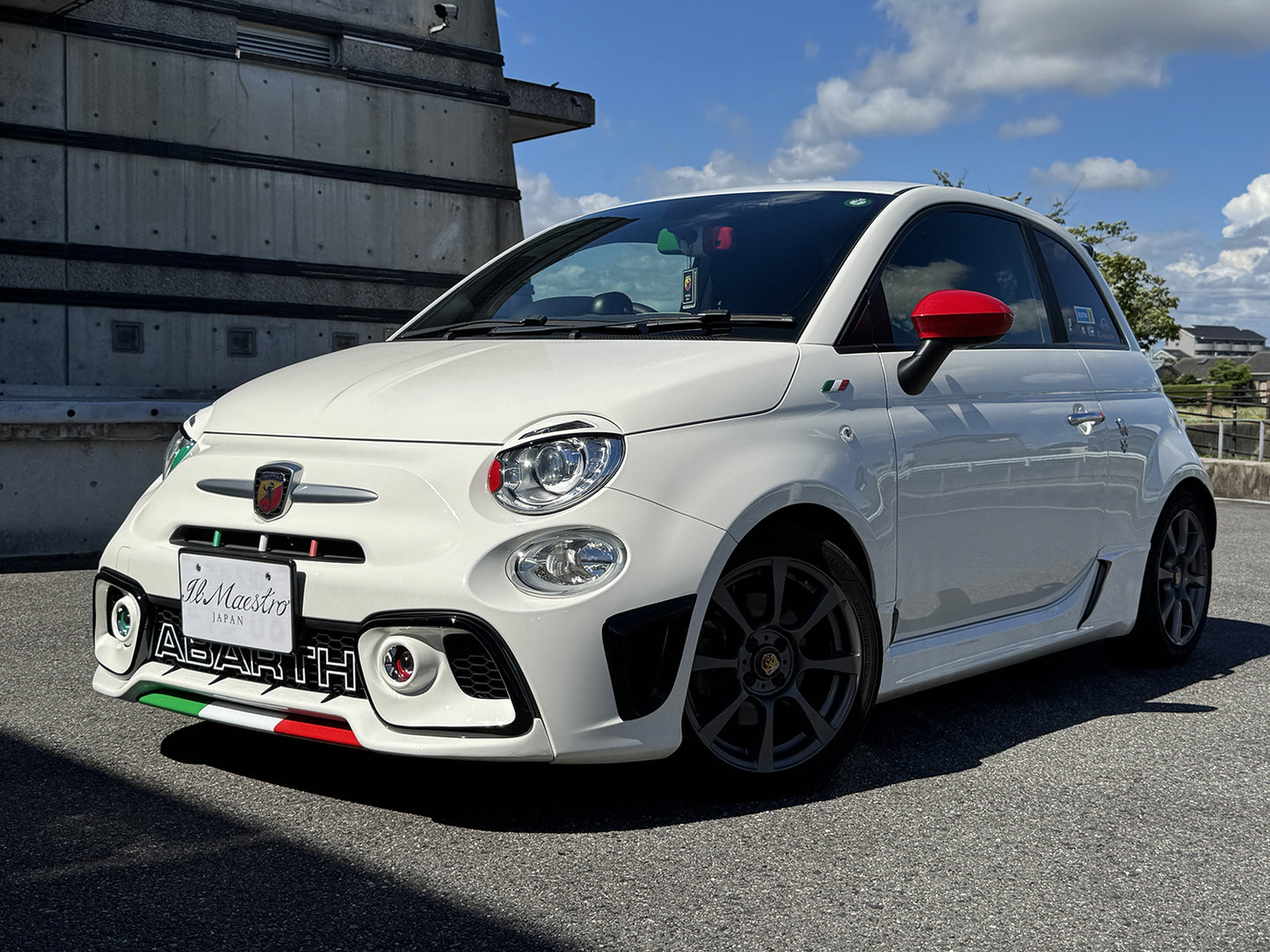 ABARTH500 フロントセンターガーニッシュ シリーズ4~