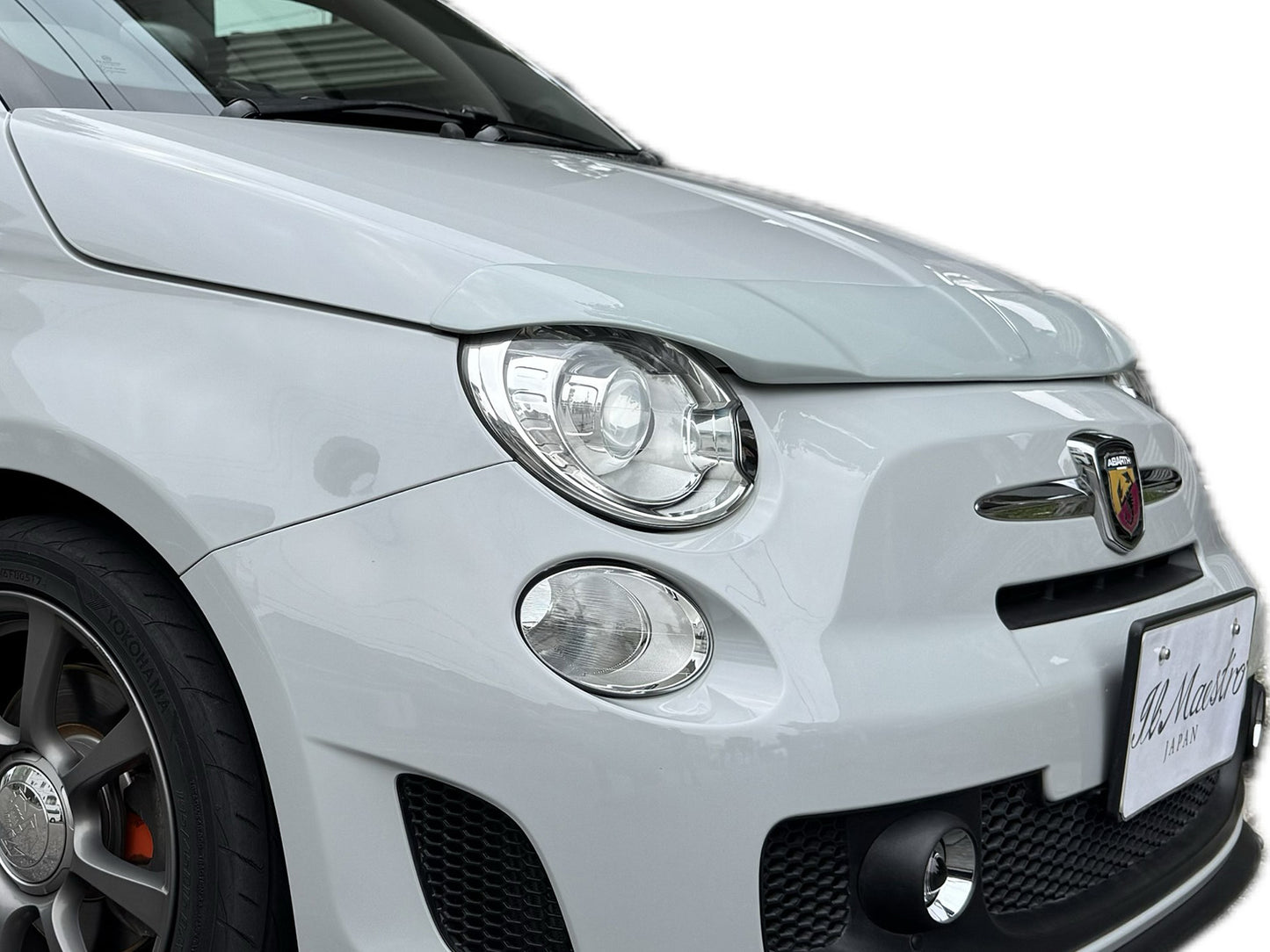 FIAT500 ABARTH500 ボンネットノーズガーニッシュ 全シリーズ
