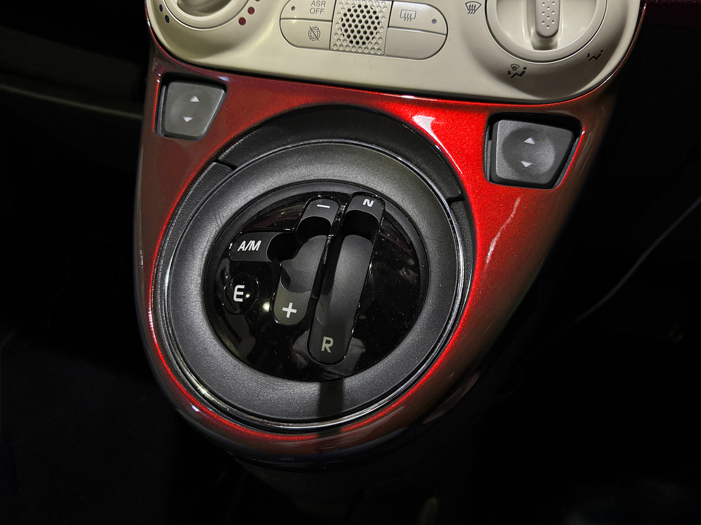 FIAT500 ABARTH500 シフトゲートパネル シリーズ3