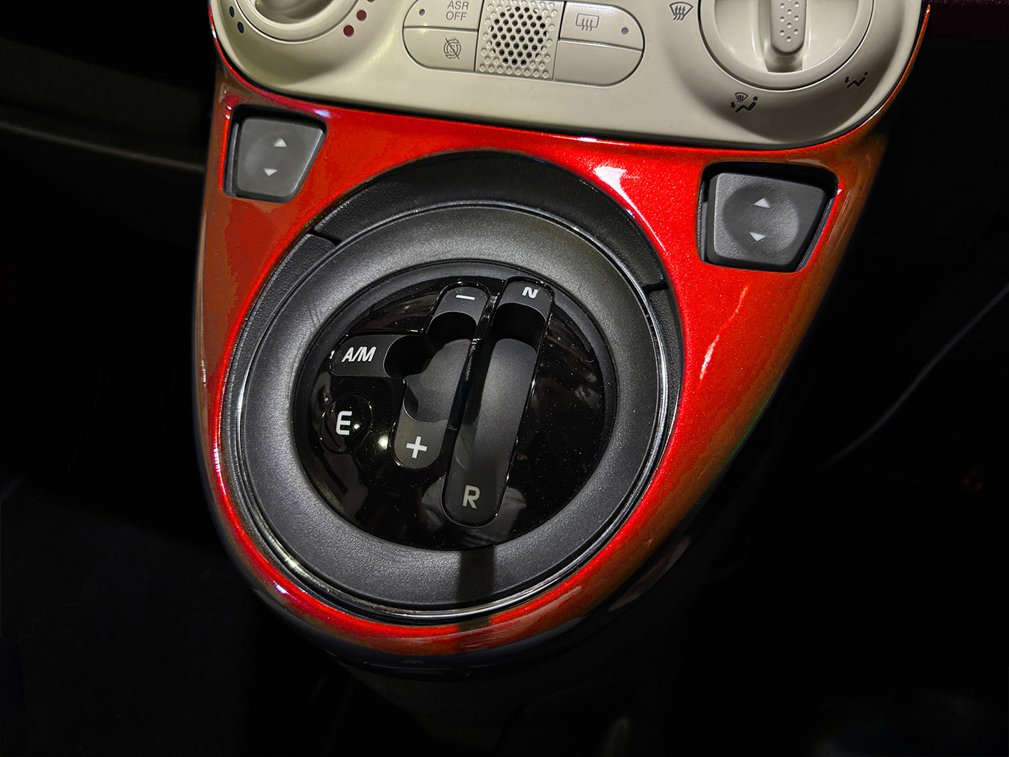 FIAT500 ABARTH500 シフトゲートパネル シリーズ3