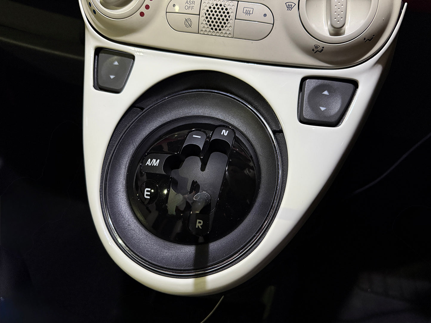 FIAT500 ABARTH500 シフトゲートパネル シリーズ3