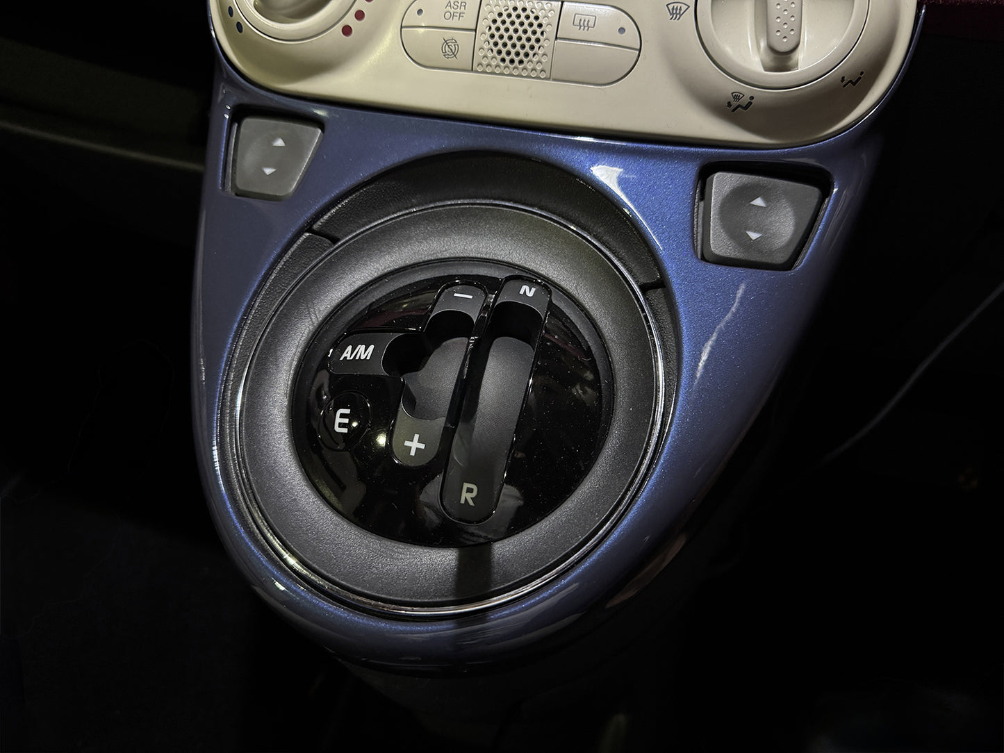 FIAT500 ABARTH500 シフトゲートパネル シリーズ3