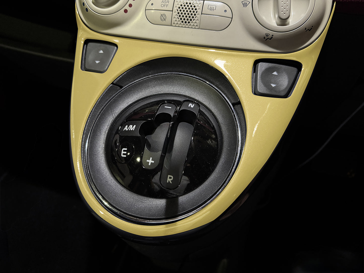FIAT500 ABARTH500 シフトゲートパネル シリーズ3