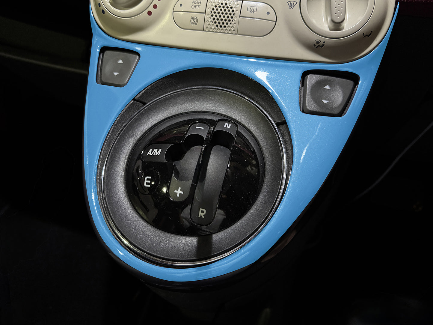 FIAT500 ABARTH500 シフトゲートパネル シリーズ3