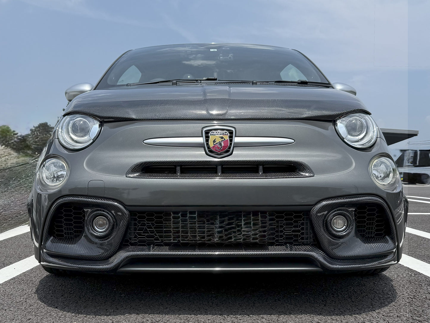 ABARTH500 フォグランプガーニッシュ シリーズ4~