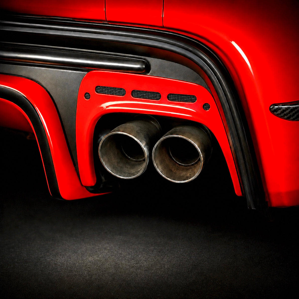 ABARTH500  エギゾーストエンドリッド　シリーズ4～