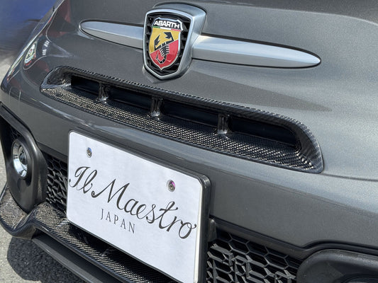 ABARTH500　フロントインテークガーニッシュ　シリーズ4～