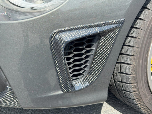 ABARTH500　サイドインタークーラーダクト　シリーズ4～
