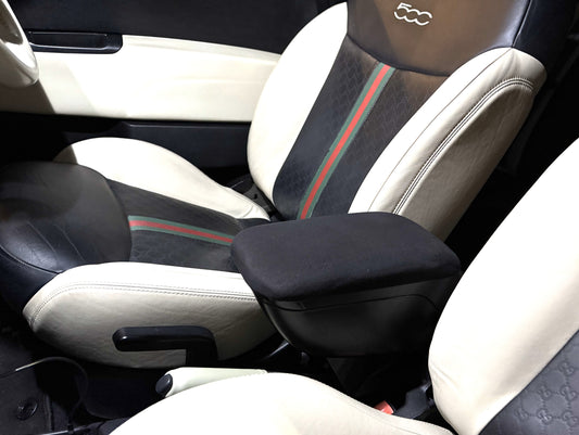 FIAT500　ABARTH500　バックスキン調アームレスト