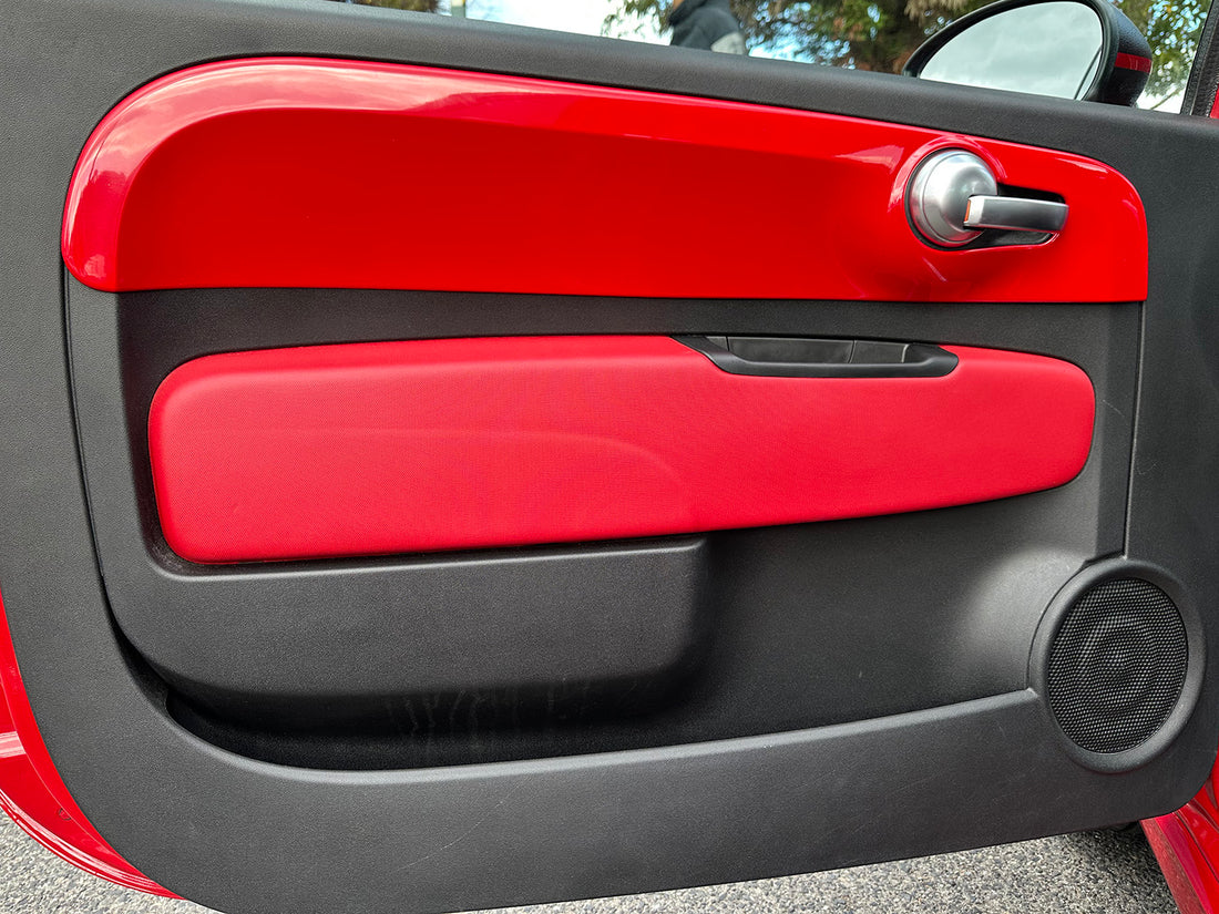 FIAT500　ABARTH500　            ドアパネルプレート　