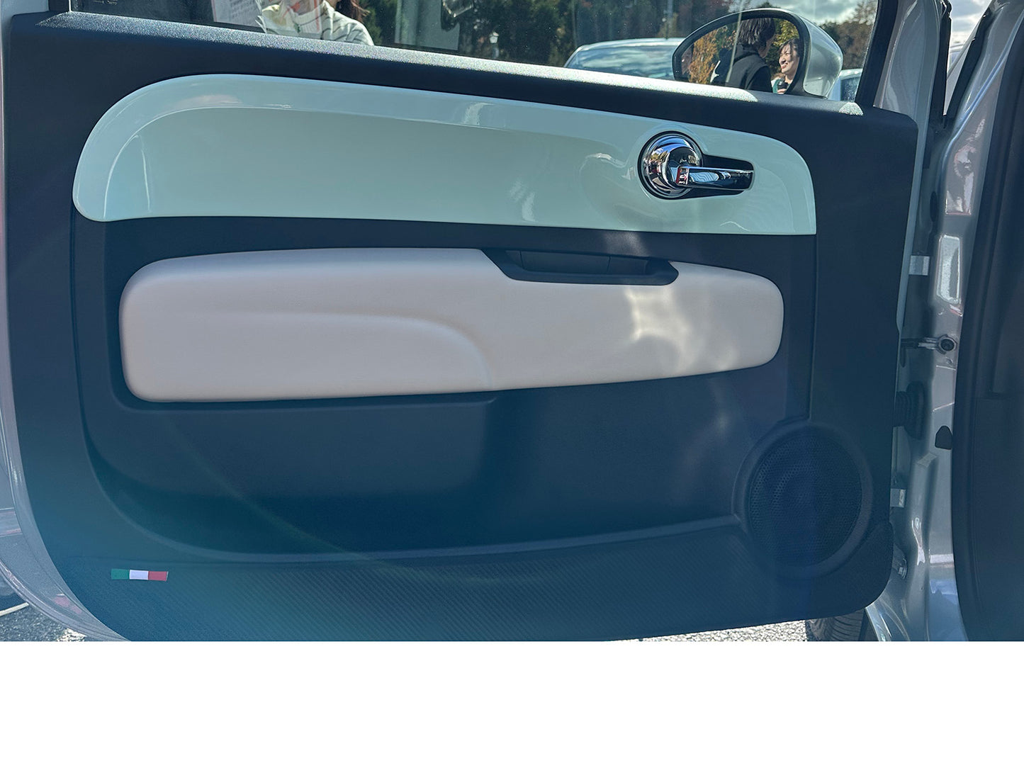 FIAT500　ABARTH500　ドアパネルプレート　カラードタイプ