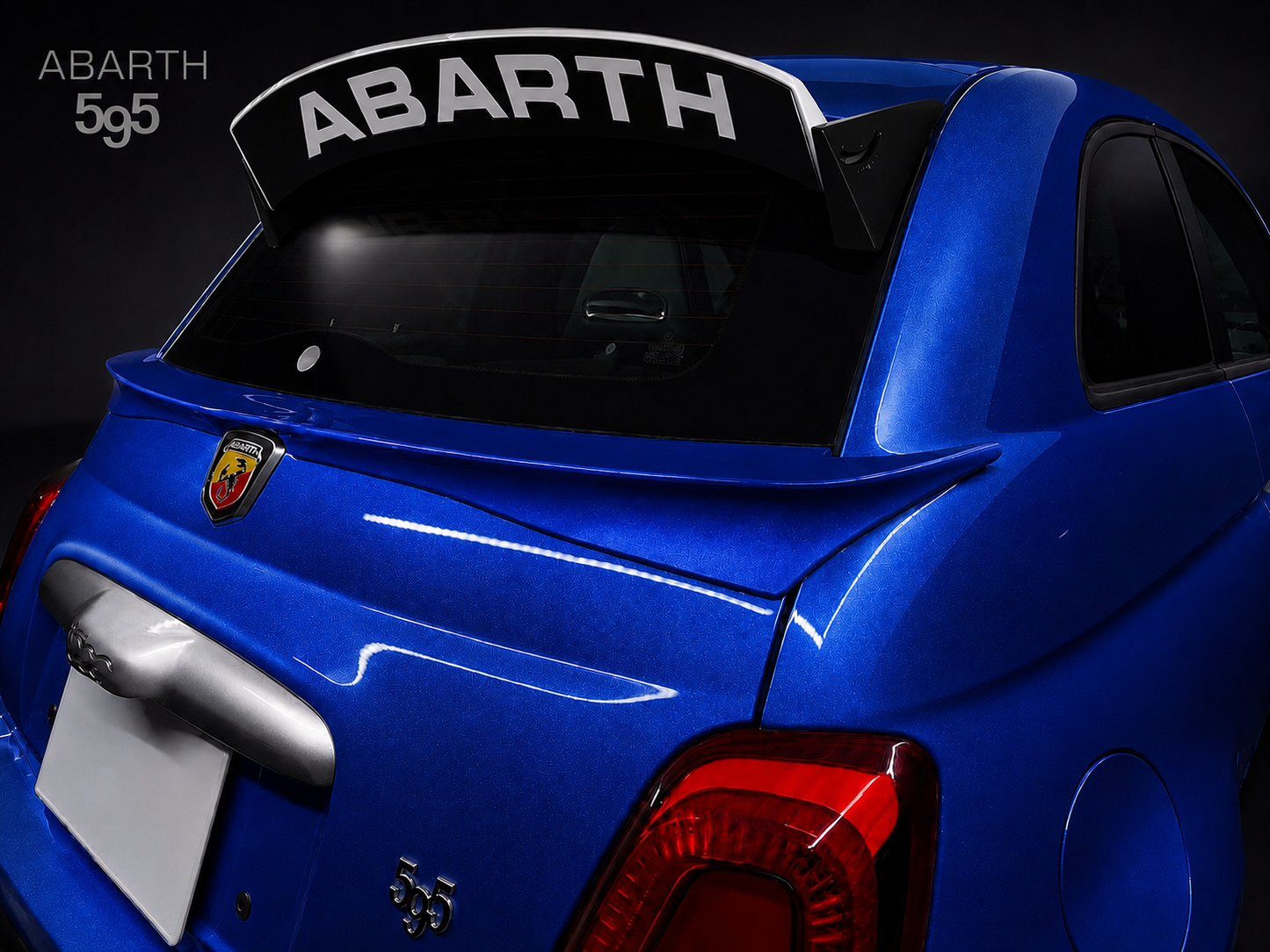 FIAT500　ABARTH500　リアゲートスポイラー　全シリーズ