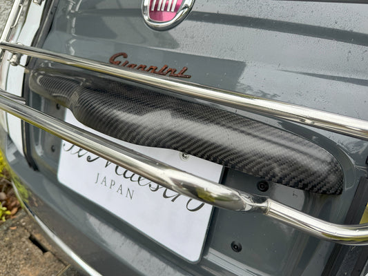 FIAT500　ABARTH500　ライセンスランプガーニッシュ　全グレード