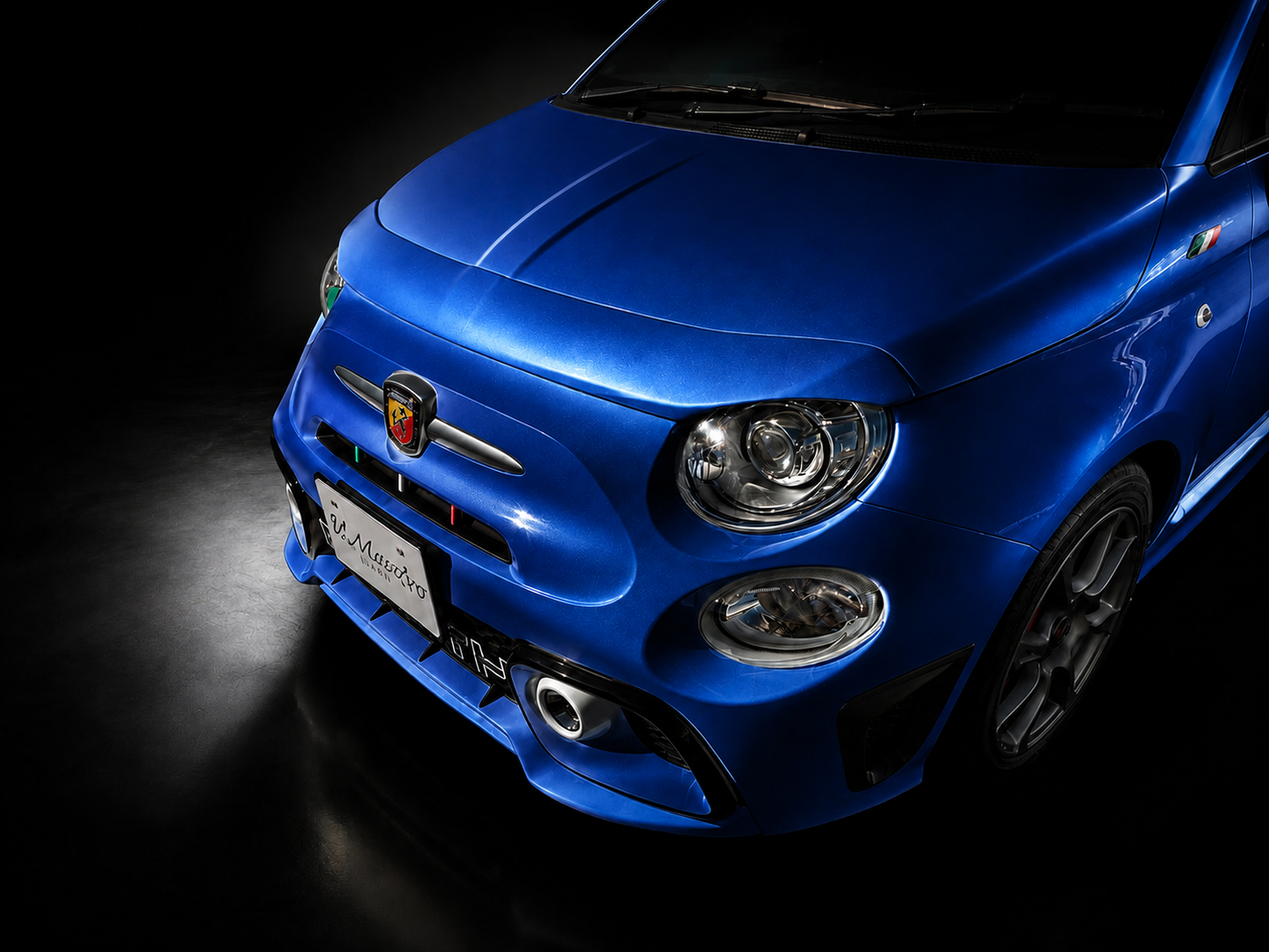 FIAT500　ABARTH500　ボンネットノーズガーニッシュ　全シリーズ