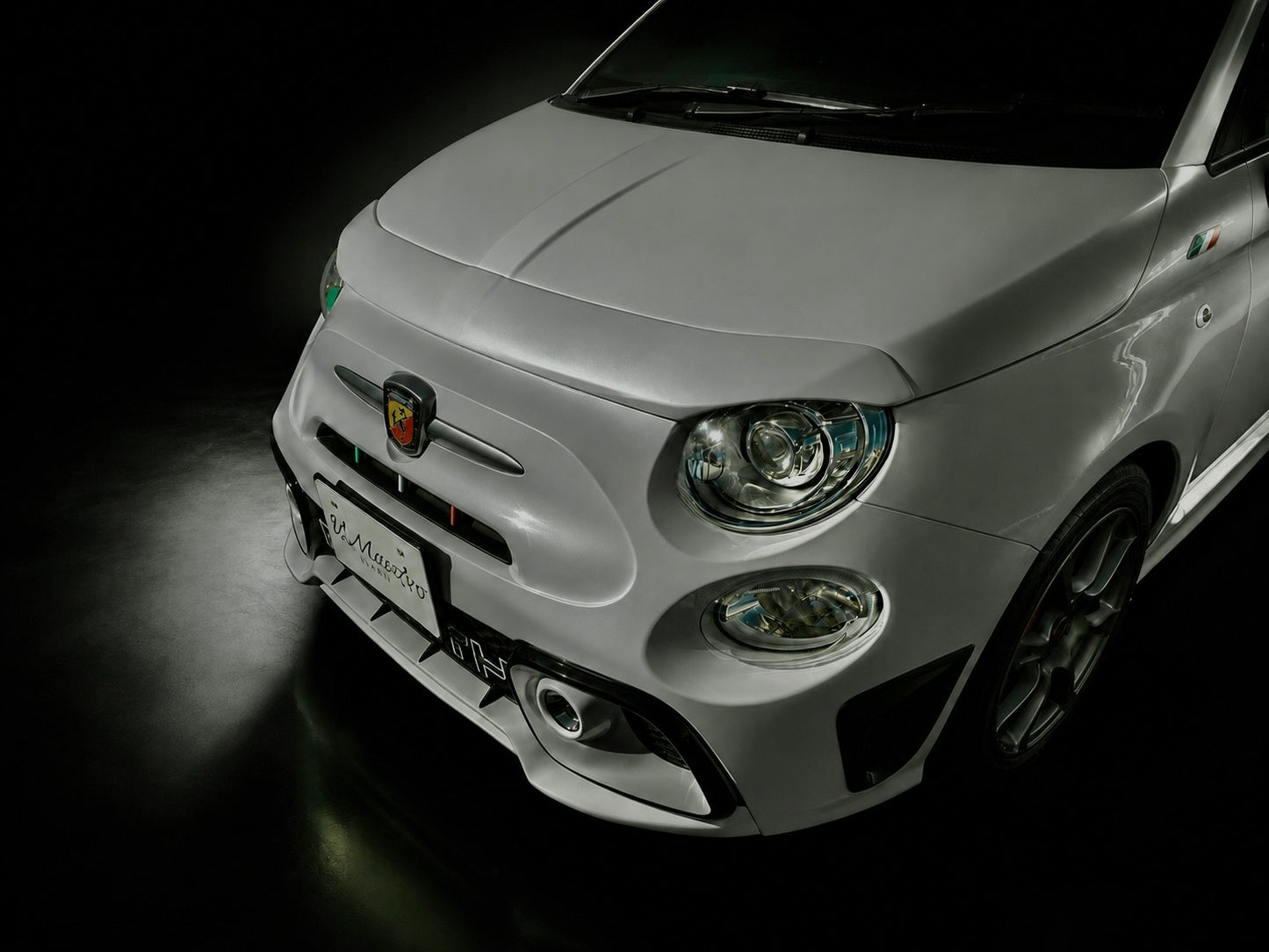 FIAT500　ABARTH500　ボンネットノーズガーニッシュ　全シリーズ