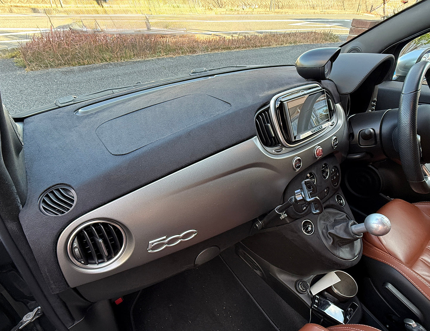 ABARTH500 ダッシュボードパネル 右ハンドル用　シリーズ3　タイプP（Pro fit）