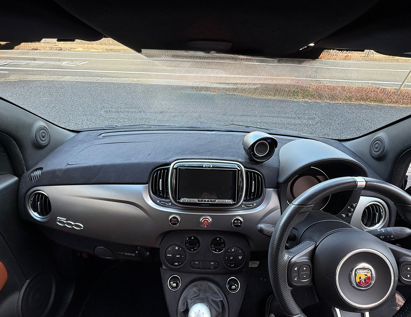 ABARTH500 ダッシュボードパネル 右ハンドル用　シリーズ3　タイプP（Pro fit）