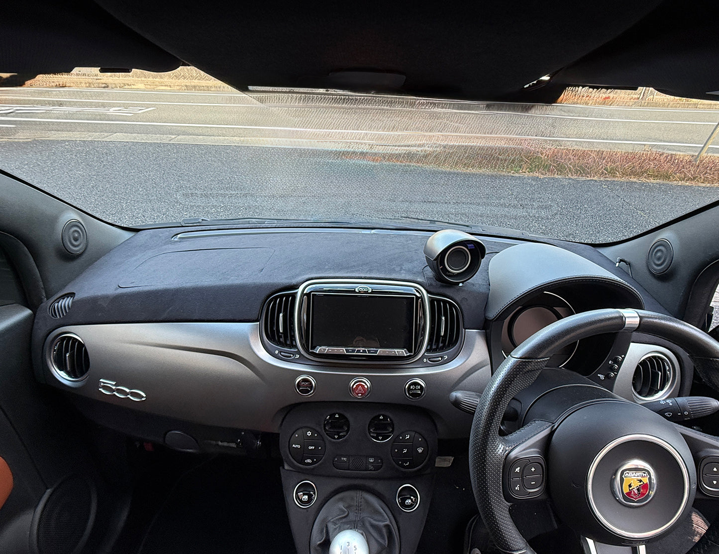 ABARTH500 ダッシュボードパネル 右ハンドル用　シリーズ3　タイプE（easy fit）