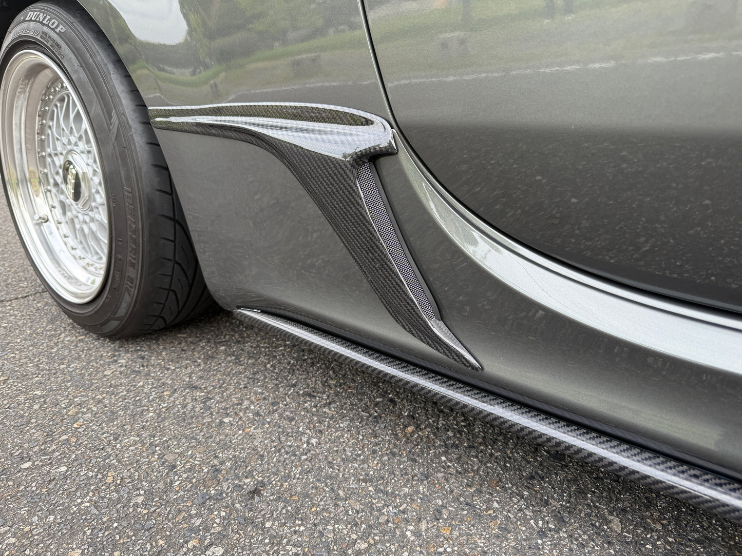 ABARTH500　サイドスカートインテークパネル　全シリーズ