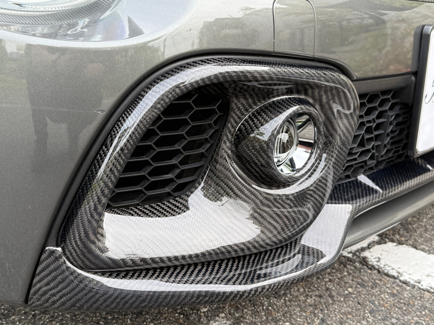 ABARTH500　フォグランプガーニッシュ　シリーズ4～