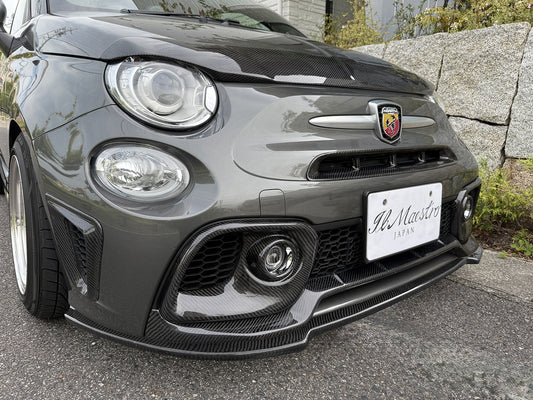 ABARTH500　フロントリップスポイラー　シリーズ4
