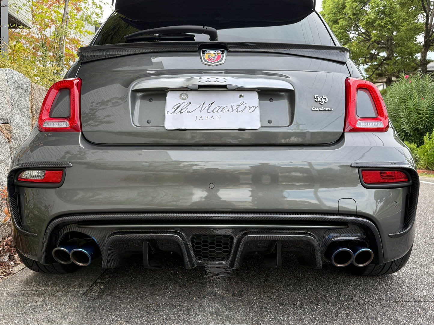 ABARTH500　エギゾーストエンドリッド　シリーズ4～