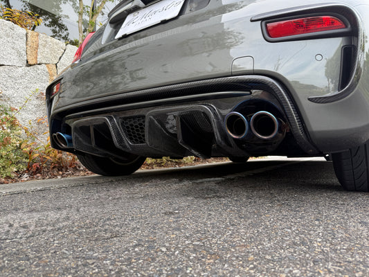 ABARTH500　リアディフューザーセット　シリーズ4～
