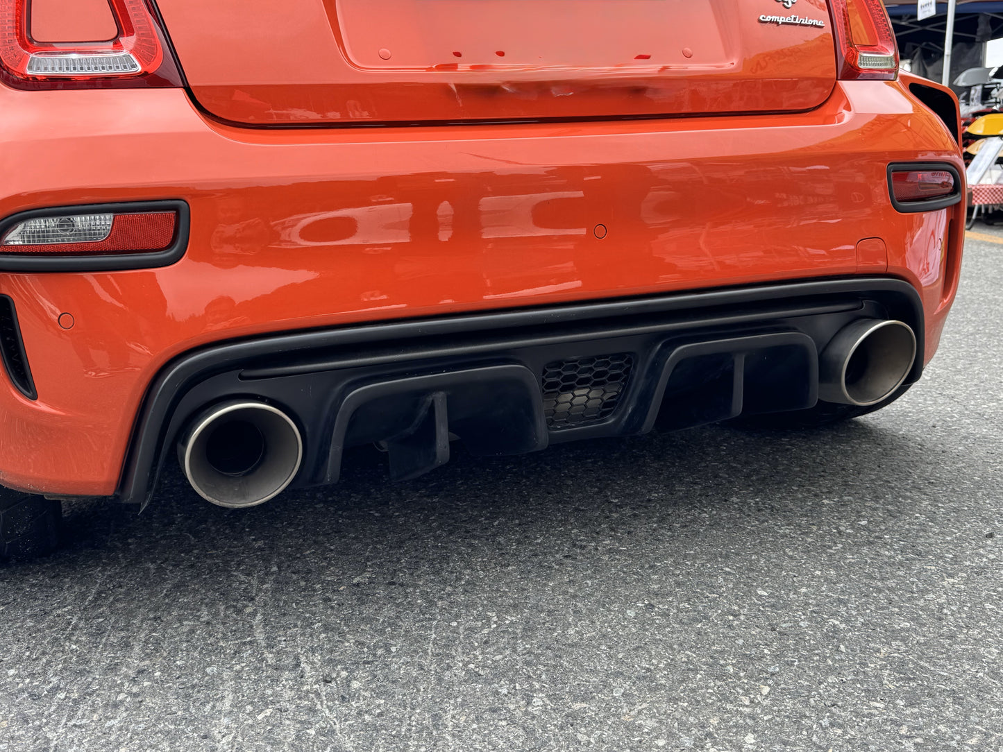 ABARTH500　リアディフューザーセット　シリーズ4～