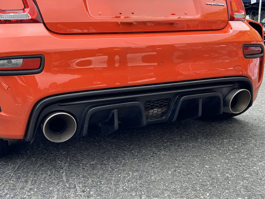ABARTH500　リアディフューザーセット　シリーズ4～