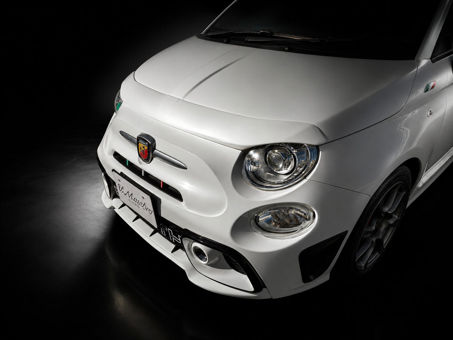 FIAT500　ABARTH500　ボンネットノーズガーニッシュ　全シリーズ