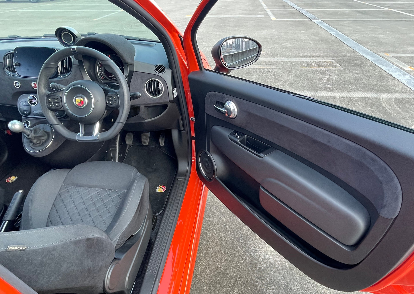 FIAT500　ABARTH500　            ドアパネルプレート　