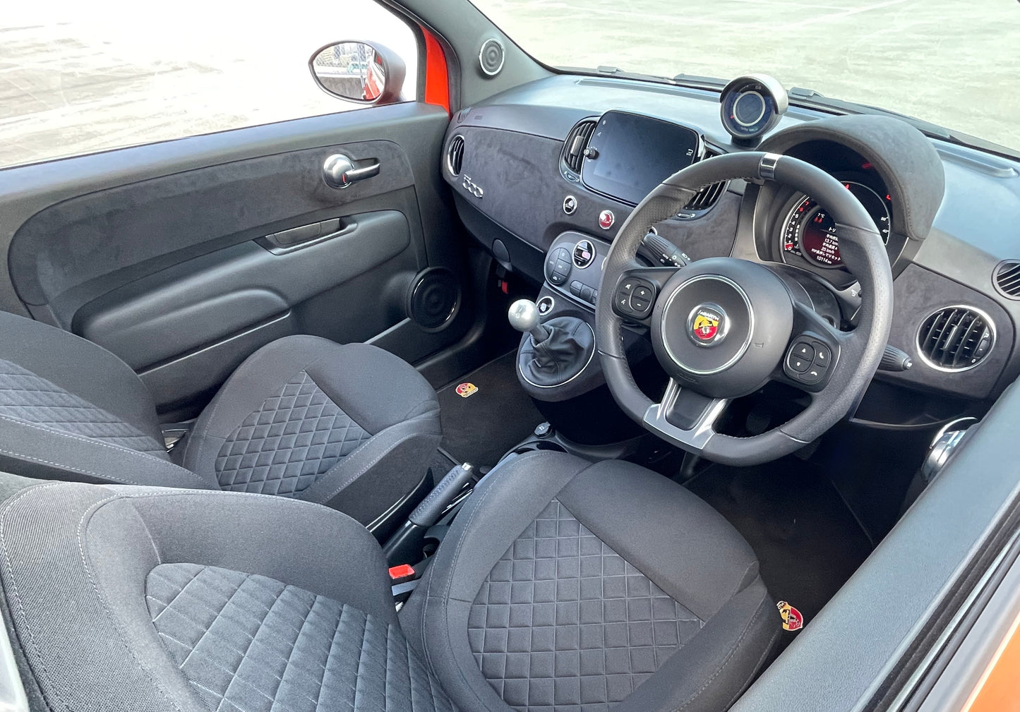 FIAT500　ABARTH500　            ドアパネルプレート　