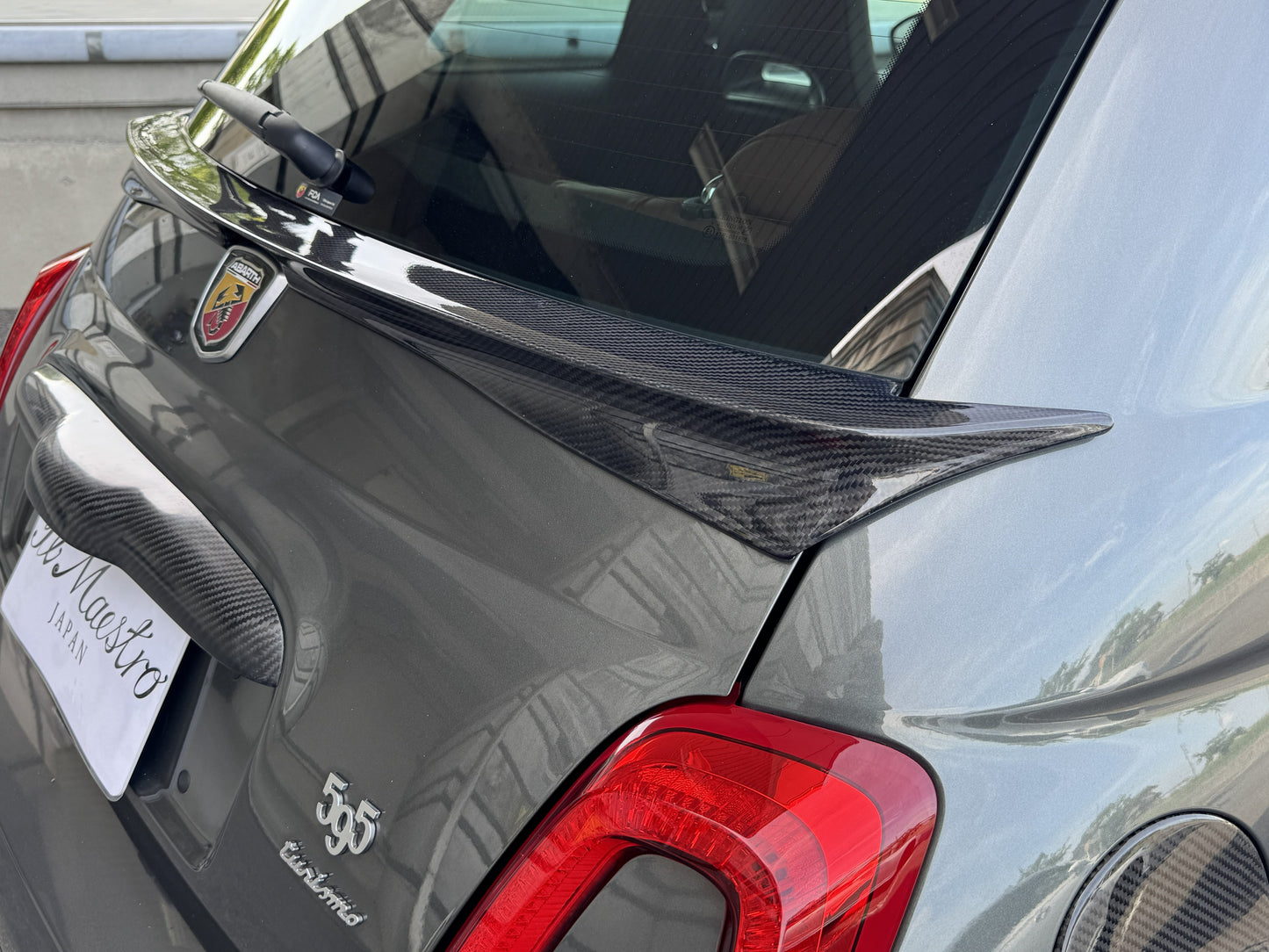 FIAT500　ABARTH500　リアゲートスポイラー　全シリーズ