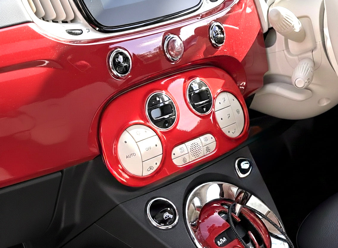 FIAT500　ABARTH500　エアコンコントロールパネル　全シリーズ