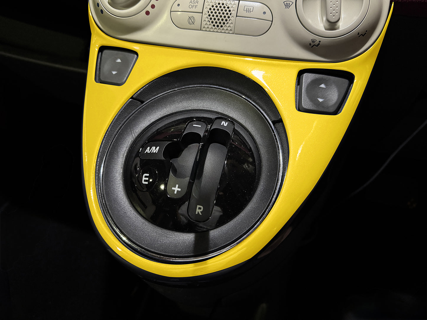 FIAT500　ABARTH500　シフトゲートパネル　シリーズ3