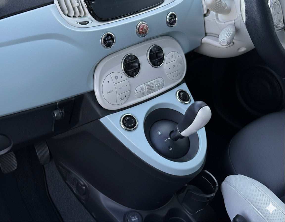 FIAT500　ABARTH500　シフトゲートパネル　シリーズ4～