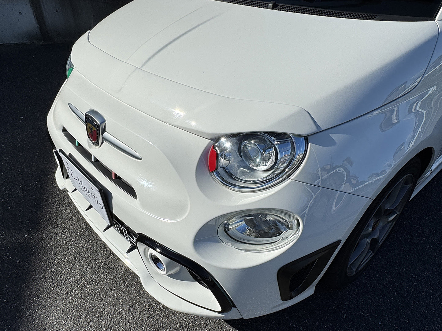 FIAT500　ABARTH500　ボンネットノーズガーニッシュ　全シリーズ