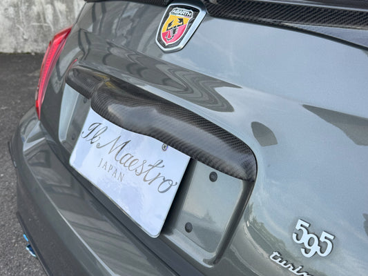 FIAT500　ABARTH500　ライセンスランプガーニッシュ　全グレード