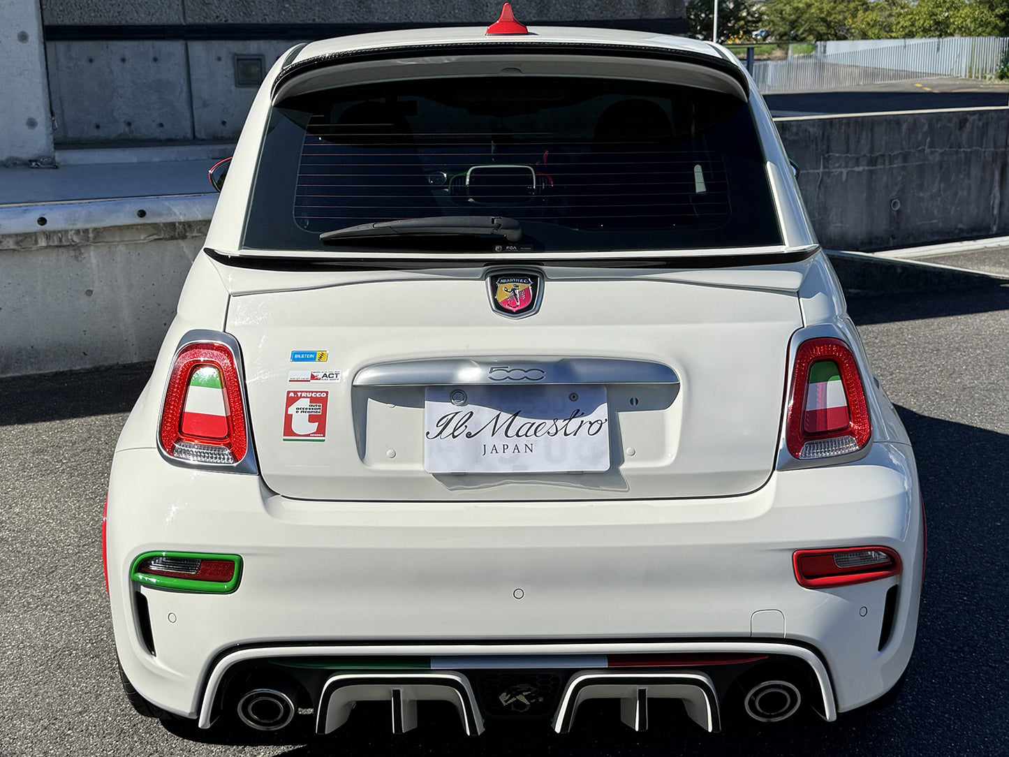 FIAT500　ABARTH500　リアゲートスポイラー　全シリーズ